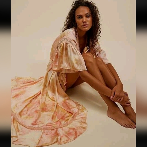 Nwot Free People Intamitely Kimono Robe Size Medium